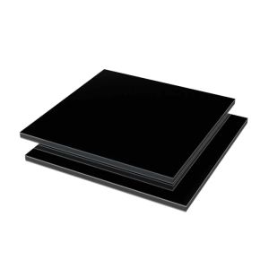 dibond plaat zwart