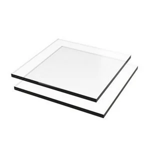 helder plexiglas plaat