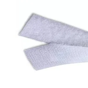 Zelfklevend klittenband wit 20mm