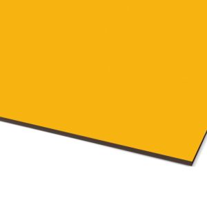 trespa plaat gold yellow