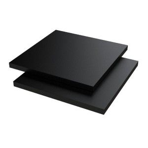 pvc plaat zwart