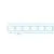 Polycarbonaat kanaalplaat opaal uv-werend dikte 25 mm breedte 1250