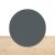 pvc cirkel donkergrijs 