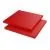 pvc plaat rood 