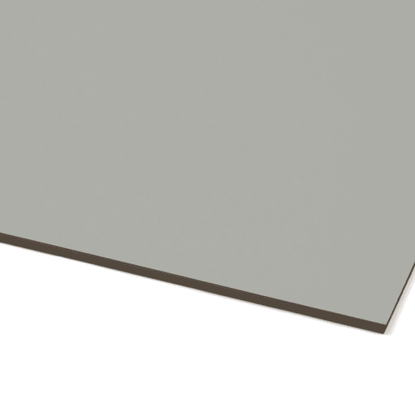TRESPA® IZEON® plaat grijs RAL7037 dikte 6 mm