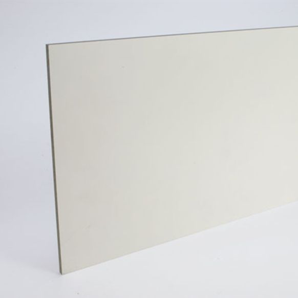 HPL hardkern plaat mat glad 2-zijdig wit dikte 10mm