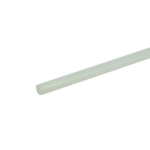 PA6 Nylon extrusie staf naturel Ø6 mm lengte 1000 mm