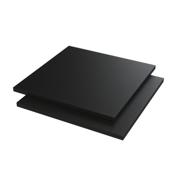 POM Delrin plaat zwart dikte 30 mm