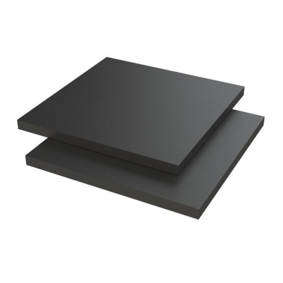 PVC Plaat Donkergrijs 35mm dikte - RAL7011