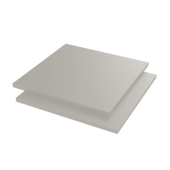 pvc plaat lichtgrijs ral7035
