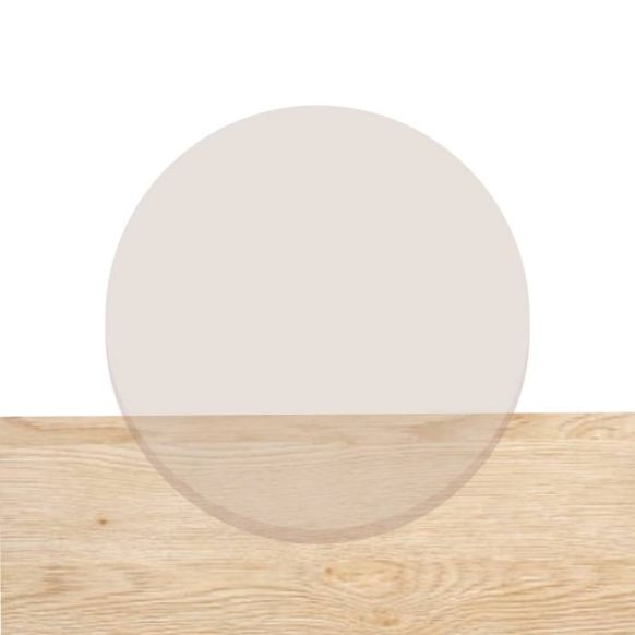 polycarbonaat cirkel smoke bruin