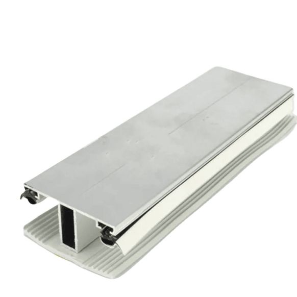 Aluminium tussenprofiel & oplegrubber systeem B