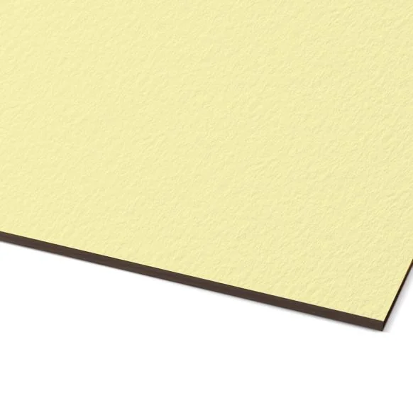 trespa plaat pale yellow