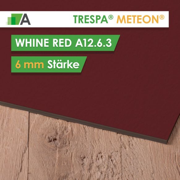 trespa plaat wine red