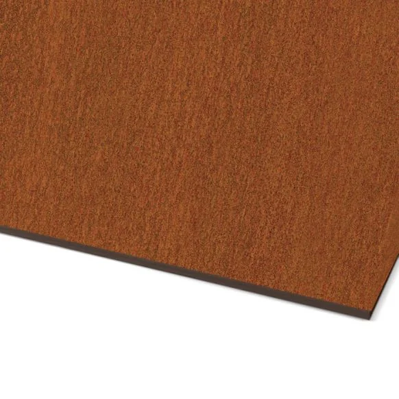 trespa plaat rusted brown