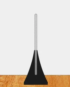 Polycarbonaat transparant kuchscherm staand