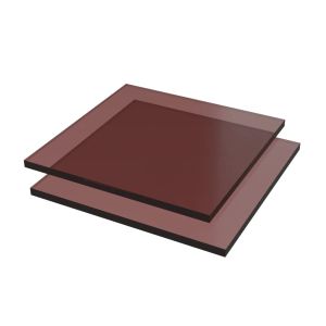 plexiglas plaat bruin