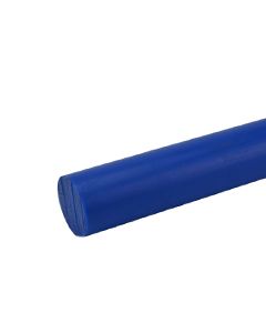 POM ofwel Polyacetaal/Delrin rondstaf blauw 