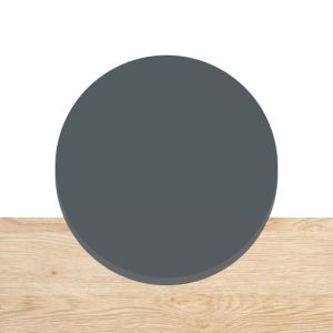 pvc cirkel donkergrijs