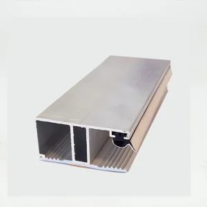 Aluminium randprofiel & oplegrubber systeem B
