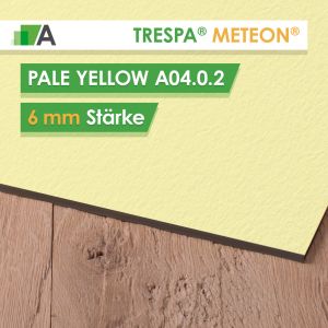 trespa plaat pale yellow