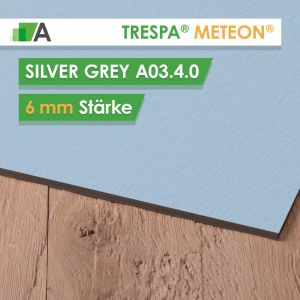 trespa plaat silver grey