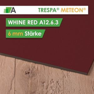 trespa plaat wine red