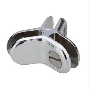 verchroomde plaatverbinder 3-weg 120°