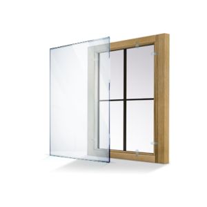 polycarbonaat voorzetraam