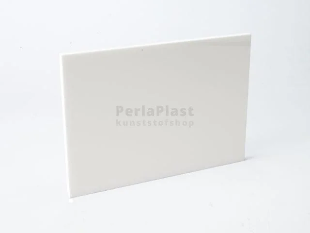 Witte Plexiglas plaat PerlaPlast