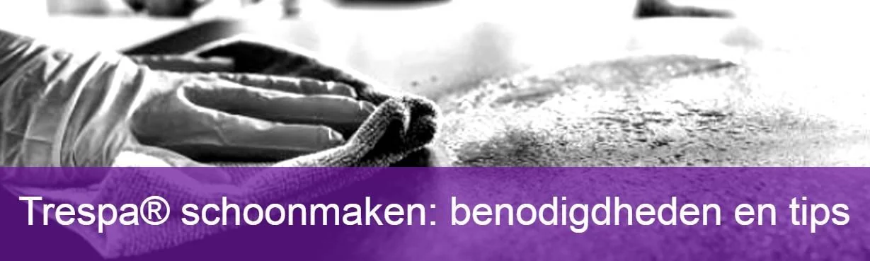 trespa schoonmaken