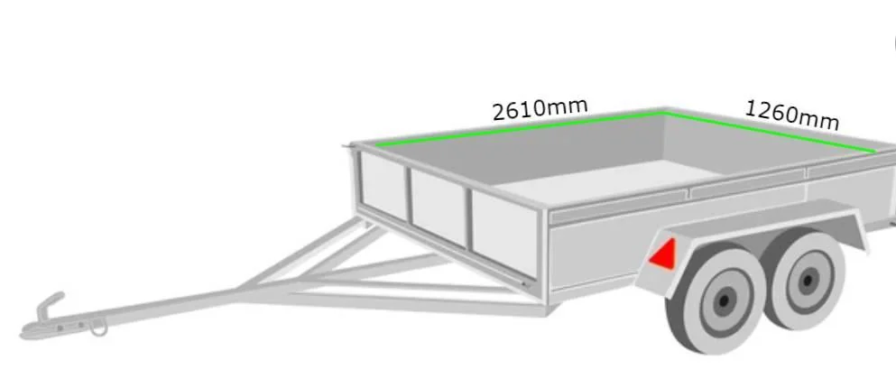 [AUTO] Kunststof bodemplaat aanhanger