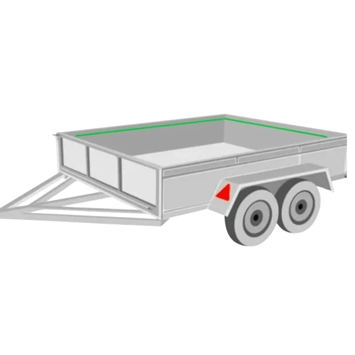 PE Bodemplaat aanhanger