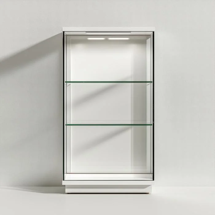 kunststof vitrinekast