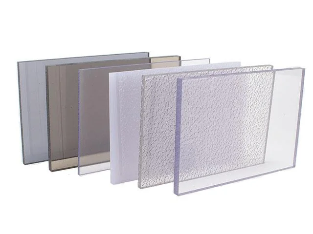 Verschillende soorten polycarbonaat platen