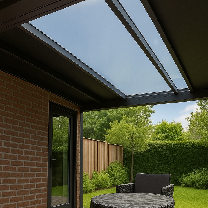 polycarbonaat lichtstraat